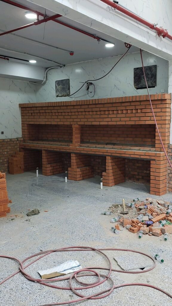 بناء مشبات وشوايات خارجية في الطائف